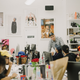 David Fischer in the Highsnobiety office in New York City